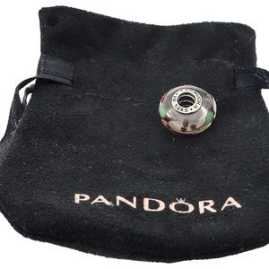 Pandora Sterling Silver & Murano Christmas Charm
